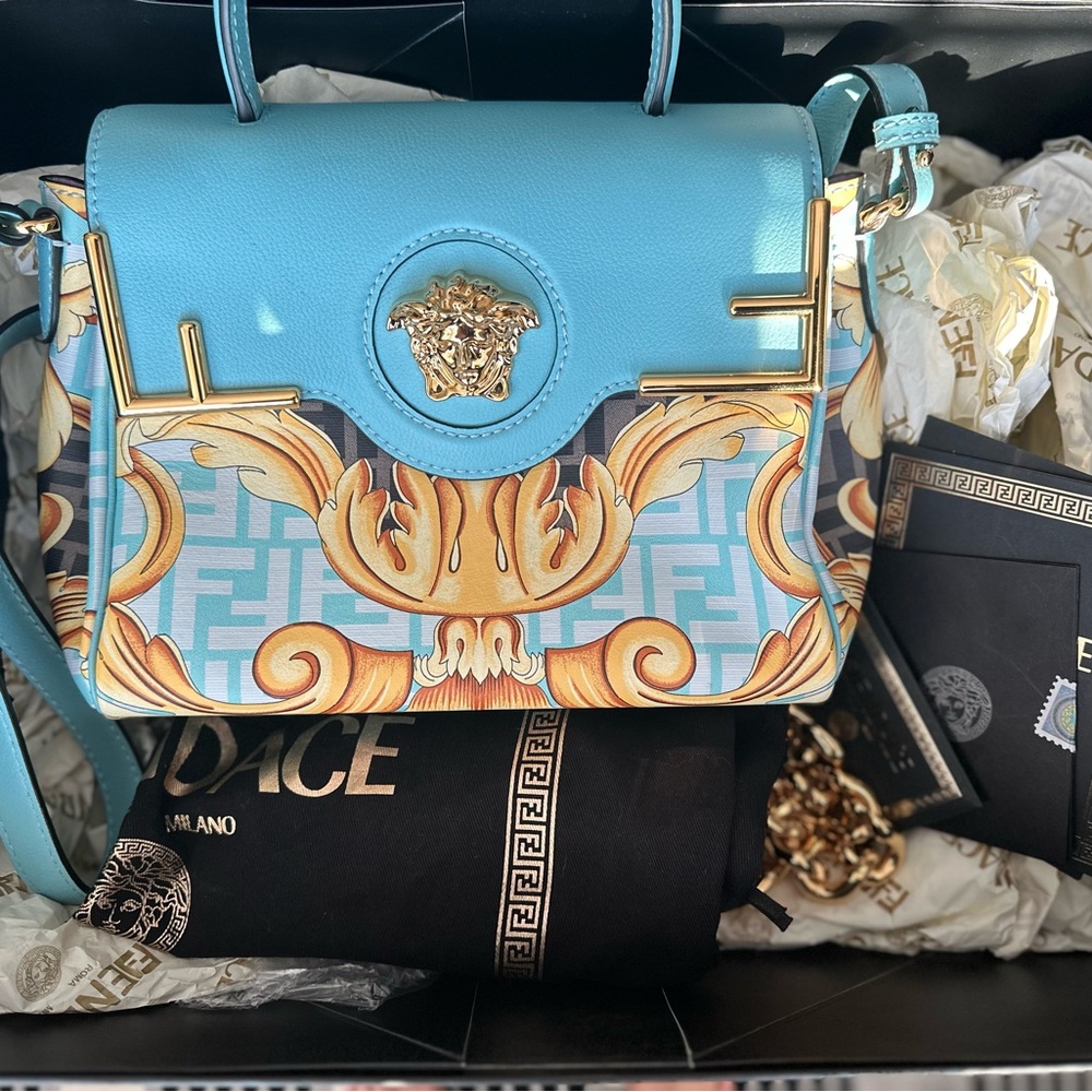 Fendi x Versace Fendace La Medusa Satchel